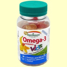 Omega 3 Gummies - Omega-3 para niños - 60 gominolas - Jamieson