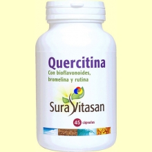 Quercitina 600 mg - Alergias - 45 cápsulas - Sura Vitasan