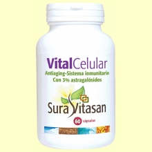 Vital Celular - Antioxidante - 60 cápsulas - Sura Vitasan