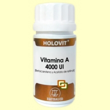 Holovit Vitamina A 4000UI - 50 cápsulas - Equisalud