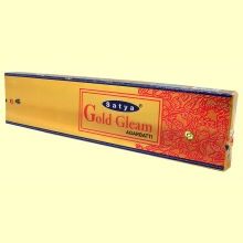 Incienso Gold Gleam Agarbatti - 20 gramos - Satya 