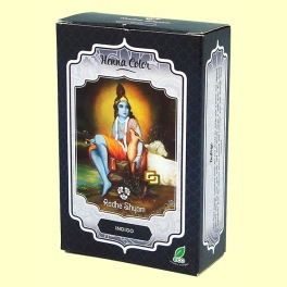 Henna Indigo Polvo - 100 gramos - Radhe Shyam