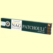 Incienso Golden Nag Patchouli - 15 gramos - Vijayshree
