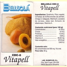 Vitapell - 60 comprimidos - Bellsolá