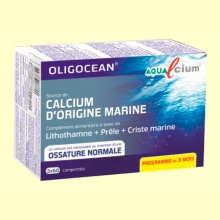 Aqualcium - Calcio de Origen Marino - 60 cápsulas - Super Diet