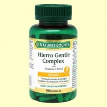 Hierro Gentle Complex - 100 cápsulas - Nature's Bounty
