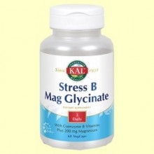 Stress B Mag Glicynate - 60 cápsulas vegetales - Laboratorios Kal