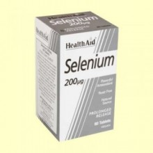 Selenium 200 μg - Selenio - 60 comprimidos - Health Aid