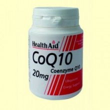 CoQ-10 20 mg - Coenzima Q-10 - Health Aid - 30 comprimidos