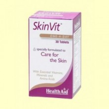 SkinVit - Cuidado de la Piel - 30 comprimidos - Health Aid