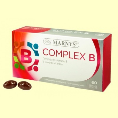 Complex B - 60 cápsulas - Marnys