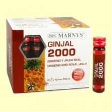 Ginjal 2000 - Ginseng y Jalea Real - 20 viales - Marnys