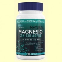 Magnesio Bienestar Natural con Colágeno - 60 cápsulas - MSI