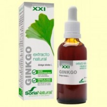 Ginkgo Biloba Extracto S XXI - 50 ml - Soria Natural