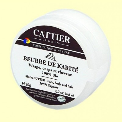 Manteca de Karité Bio - 20 gramos - Cattier