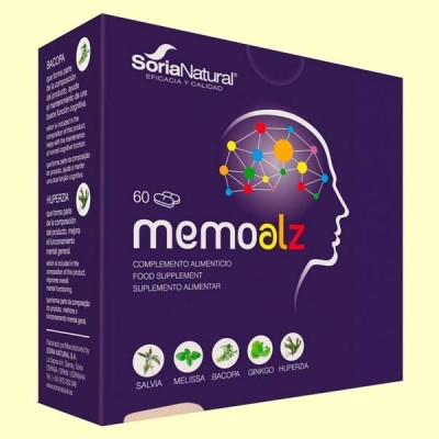 Memoalz 60 - 60 comprimidos - Soria Natural