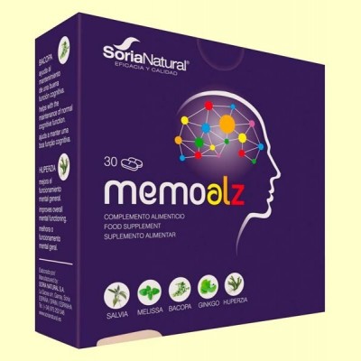 Memoalz 30 - 30 comprimidos - Soria Natural
