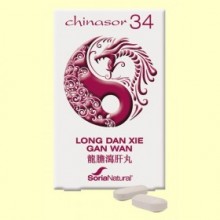 Chinasor 34 - LONG DAN XIE GAN WAN - 30 comprimidos - Soria Natural
