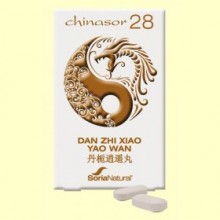 Chinasor 28 - DAN ZHI XIAO YAO WAN - 30 comprimidos - Soria Natural