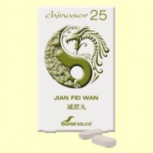 Chinasor 25 - JIAN FEI WAN - 30 comprimidos - Soria Natural