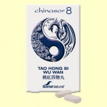 Chinasor 8 - TAO HONG SI WU WAN - 30 comprimidos - Soria Natural
