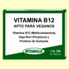 Vitamina B12 - 30 cápsulas - Integralia