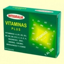 Vitaminas Plus - 30 cápsulas - Integralia