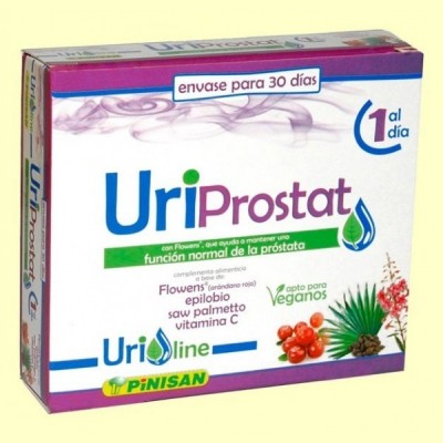 UriProstat - Próstata - 30 cápsulas - Pinisan