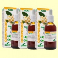 Composor 3 Hepavesical Complex S XXI - Pack 3 x 50 ml - Soria Natural