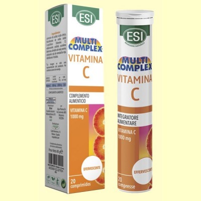 Vitamina C 1000 mg - 20 comprimidos - Laboratorios Esi