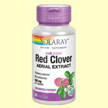 Red Clover One Daily - 30 cápsulas - Solaray