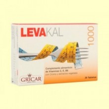 Levakal 1000 - Complemento para la línea - 30 tabletas - Gricar