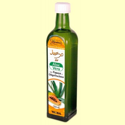 Jugo de Aloe Vera con Papaya y Oligofructosa Vitaloe - 500 ml - Tongil
