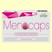 Menocaps - Menopausia - 30 cápsulas - Sotya