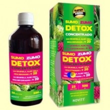 Zumo Detox Concentrado - 500 ml - Novity