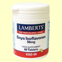 Isoflavonas de Soja - 60 tabletas - Lamberts