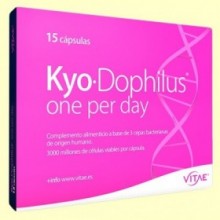 Kyo Dophilus (one per day) - Tránsito Intestinal - 15 comprimidos - Vitae