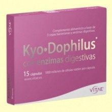 Kyo Dophilus con Enzimas Digestivas - Digestiones - 15 cápsulas - Vitae