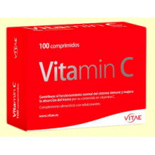 Vitamin C - Vitamina C, té verde y bioperina - 100 comprimidos - Vitae