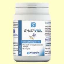 Synerviol - Omega 6 y Omega 3 - 60 perlas - Nutergia