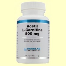 Acetil L-Carnitina - 60 cápsulas - Laboratorios Douglas