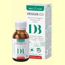 Veggie D3 - Vitamina D3 - Veggie Help - Intersa - 20 ml