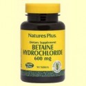 Betaina HCL 600 mg - 90 comprimidos - Natures Plus