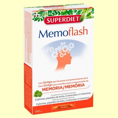 Memoflash - Memoria - 20 ampollas - Super Diet