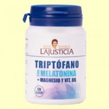 Triptófano con Melatonina, Magnesio y Vitamina B6 - 60 comprimidos - Ana Maria Lajusticia