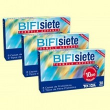 Bifisiete - Flora intestinal -  Pack 3 x 30 cápsulas - Tongil