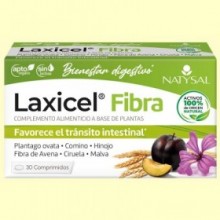 Laxicel Fibra - 30 comprimidos - Natysal