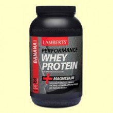 Whey Protein Sabor a Plátano - 1000 gramos  - Lamberts