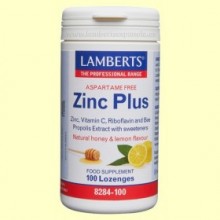 Zinc Plus - 100 pastillas  - Lamberts
