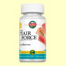 Hair Force con Biotina - 30 cápsulas - Laboratorios Kal